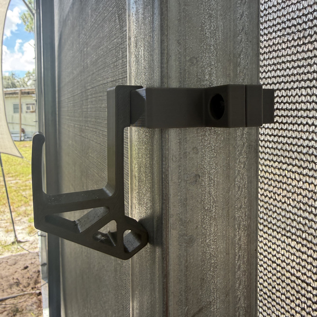 Utility J-Hook Adapter – For 2.5" Carport Clamping System