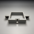 2.5" Square Post Clamp Base Kit – No-Drill Carport Mounting System