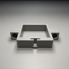 2.5" Square Post Clamp Base Kit – No-Drill Carport Mounting System