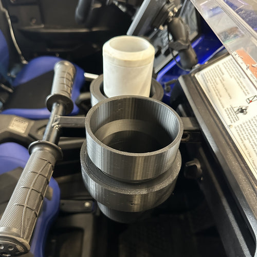 1" Square Double Cup Holder