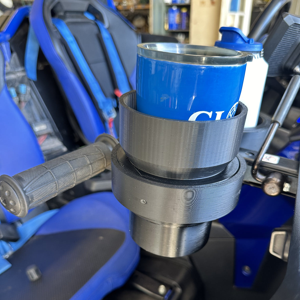 1" Square Double Cup Holder