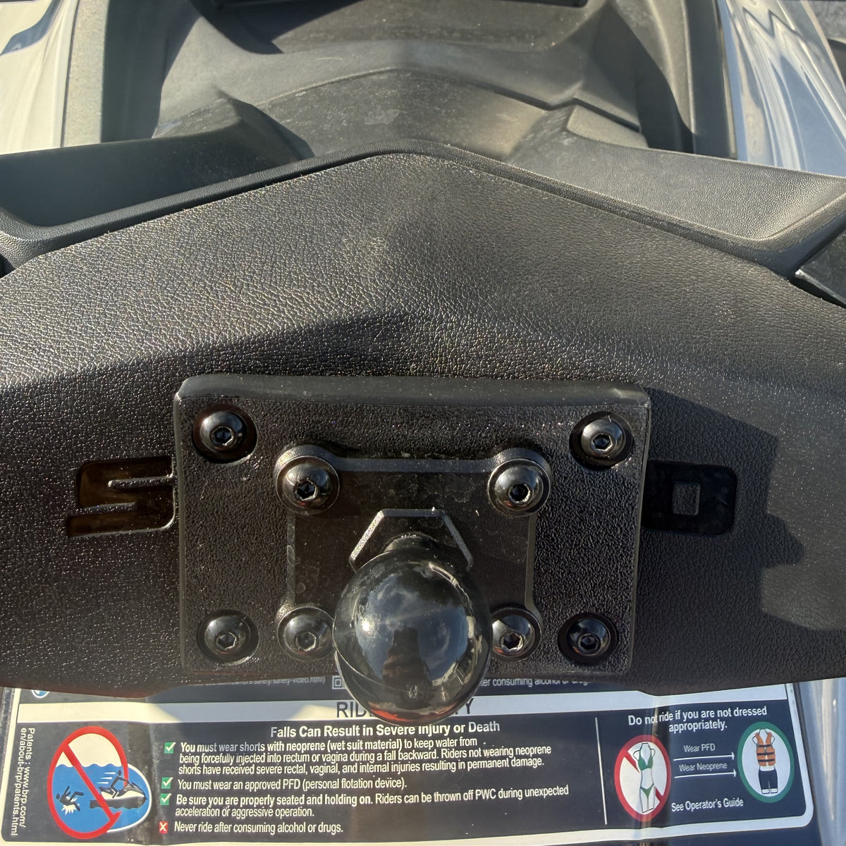 Sea-Doo 1" Ball Mount